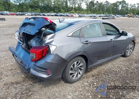 2017 Honda Civic Ex из США, поврежденный, VIN 19XFC2F78HE220104